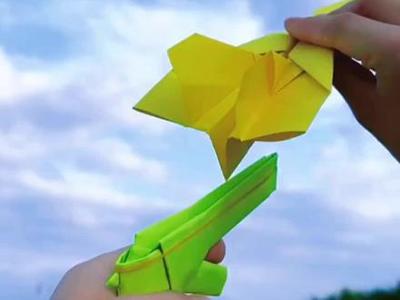 怎么做纸飞机发射器