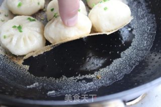 肉馅水煎包的制作方法