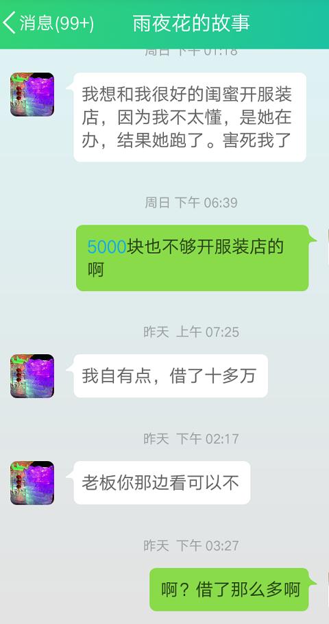 我想借贷款