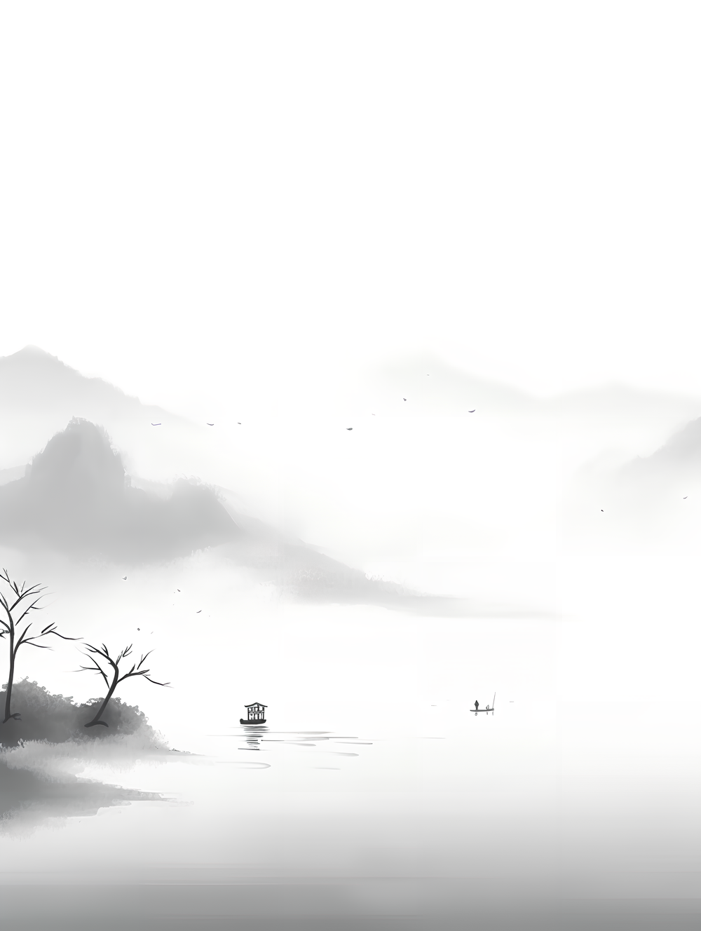 诗词背景图片无字