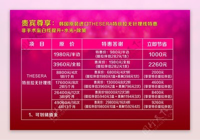 无针水光价目表
