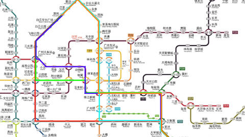 广州南站到黄村
