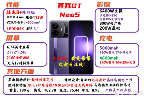 真我gtneo5的处理器好吗