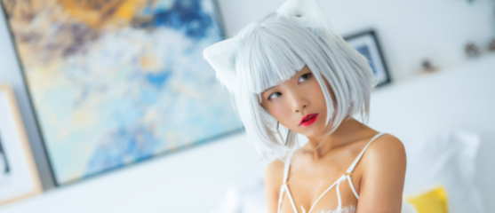 水淼aqua 白猫