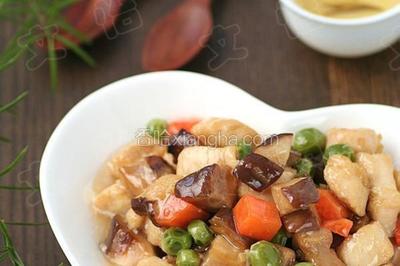 鸡肉香菇棕的作法