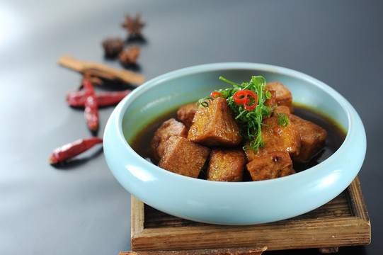 茄汁豆腐素鸡做法大全家常