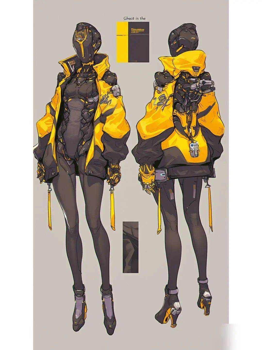 赛博朋克穿搭女