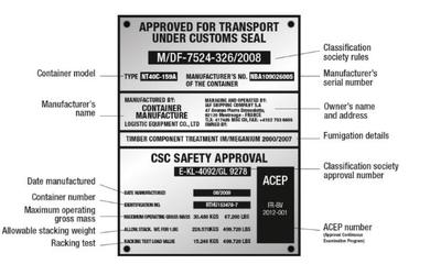 CSC公約對(duì)集裝箱的要求 建筑方案施工 第2張