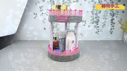 表示廉洁塑料瓶手工作品