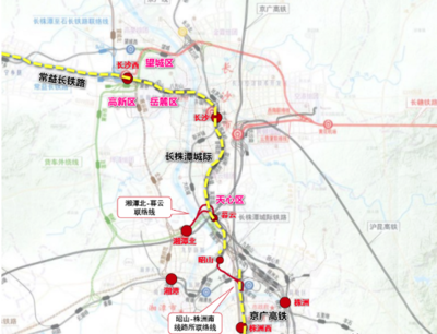 株洲到长沙的高铁
