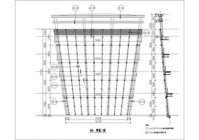 幕墻鋼架簡易圖紙大全 建筑消防設(shè)計(jì) 第3張