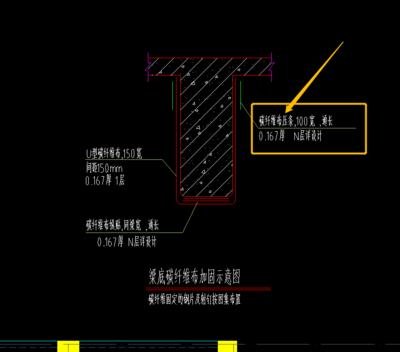 碳纖維加固的梁表示（碳纖維加固梁的應(yīng)用實(shí)例分析碳纖維加固梁的表示方法） 結(jié)構(gòu)電力行業(yè)施工 第2張