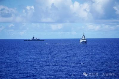 美中軍艦西太平洋相遇：安全且專業(yè)的互動